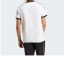 Kortærmet T-shirt til Mænd Adidas STRIPES TEE IA4846 Hvid