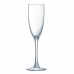 Champagneglas Arcoroc Vina Gennemsigtig Glas 6 enheder (19 cl)