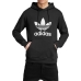 Herren Sweater mit Kapuze Adidas ADICOLOR CLASSICS TREFOIL IM4489 Schwarz