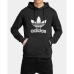 Herren Sweater mit Kapuze Adidas ADICOLOR CLASSICS TREFOIL IM4489 Schwarz