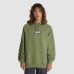 Felpa con Cappuccio Uomo Vans Boxed Pullover VN000HP1ZBF1 Verde