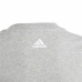 Children’s Short Sleeve T-Shirt Adidas Essentials Big Logo Grey