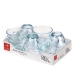 Set di Bicchieri Bormioli Rocco Flora Azzurro Vetro 260 ml