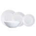 Set di Stoviglie Luminarc Harena Bianco Vetro 19 Pezzi