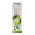 Reusable Straws Koala Bodega Transparent Metal 5 Units