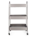 Carrello per Verdure Quid Casio Grigio Metallo 45 x 30,6 x 77,5 cm