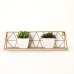 Shelve Vinthera Moa Steel Golden 40 x 12 x 12 cm