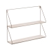 Shelve Vinthera Moa Steel Golden 50 x 40 x 12 cm