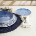 Dinnerware Set Bidasoa Aquilea Blue Ceramic 18 Pieces