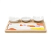 Set da portata Quid Kaleido Multicolore Legno 23 x 19,5 x 3,5 cm 5 Pezzi