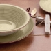 Assiettes Quid Vita Natura Vert Céramique 18 Pièces