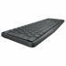 Teclado e Rato sem Fios Logitech Cinzento AZERTY