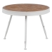 Centre Table White Natural 60 x 60 x 45 cm