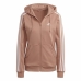 Chaqueta Deportiva para Mujer Adidas 3 Stripes Coral