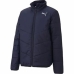 Casaco de Desporto Infantil Puma Padded Azul Azul Marinho