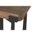 Conjunto de 2 mesas Home ESPRIT Castanho Preto 50 x 38 x 62 cm