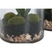 Decoratieve plant Home ESPRIT PVC Kristal 15 x 15 x 20 cm (2 Stuks)