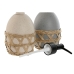 Dispensador de Jabón Home ESPRIT Gris Crema Dolomita (2 Unidades)