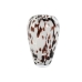 Vase Home ESPRIT Blanc Marron Verre Moderne 15,5 X 15,5 X 24,5 cm