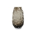 Vase Home ESPRIT Dunkelbraun Kristall Moderne 17 x 17 x 30 cm