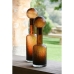 Vase Home ESPRIT Braun Kristall Moderne 12,5 X 12,5 X 43,5 cm