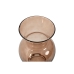 Vase Home ESPRIT Ambre Verre Moderne 16 x 16 x 27 cm