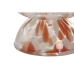 Jarrón Home ESPRIT Crema Terracota Cristal Moderno 16 x 16 x 24 cm