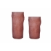 Vase Home ESPRIT Terracotta Crystal Modern 14 x 14 x 31,5 cm