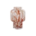 Vase Home ESPRIT Creme Terrakotta Kristall Moderne 15 x 15 x 21 cm