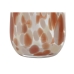 Vase Home ESPRIT Cream Terracotta Crystal Modern 12,5 x 12,5 x 30 cm