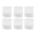 Set of glasses Home ESPRIT Transparent Crystal With relief (6 Units)