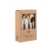 Cutlery Home ESPRIT Golden Natural Stainless steel ABS 3 x 2 x 16 cm 24 Pieces