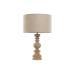 Bordlampe Home ESPRIT Beige Natur Mangotræ 50 W 220 V 40 x 40 x 60 cm 35 x 35 x 55 cm