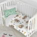 Duvet cover set HappyFriday MOSHI MOSHI Multicolour Baby Crib 28 x 2 x 38 cm