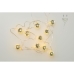 Wreath of LED Lights Romimex Transparent 2 m 15 x 5 x 15 cm