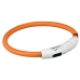 LED-halsband för husdjur Trixie Orange L/XL