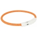 LED-halsband för husdjur Trixie Orange L/XL