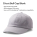 Casquette personnalisable pour plotter de découpe Cricut RETAILER Gris Taille unique