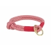 Coleira de Treino para Cães Trixie Soft Rope Vermelho Creme XS 25 cm