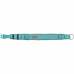 Dog collar Trixie Premium Graphite Light Blue M/L 40-48 cm