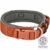 Dog collar Trixie Premium Orange Graphite M/L 40-48 cm