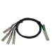 Nätkabel UTP Styv Kategori 6 Allied Telesis AT-QSFP1CU 1 m