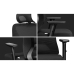 Chaise de Bureau Mark Adler MA-Manager 3.5 Black Noir Argenté