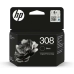 Оригиална касета за мастило HP SERIES 6110, 6120, 6130, 6520, 6530 - Nº 308 Черен (1 броя)