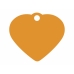 Placa identificativa Imarc Heart Laranja