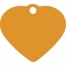 Identification plate Imarc Heart Orange