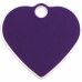 Identification plate Imarc Heart Lilac