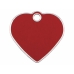 Placa identificativa Imarc Heart Vermelho