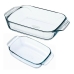 Conjunto de Travessas para Forno Pyrex Classic Transparente Vidro (2 pcs)