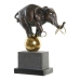 Decoratieve figuren DKD Home Decor Metaal Hars Olifant (31 x 13 x 41 cm)